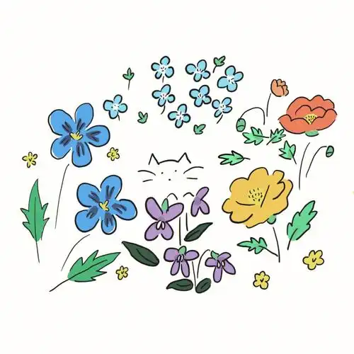 简简单单可可爱爱小插画