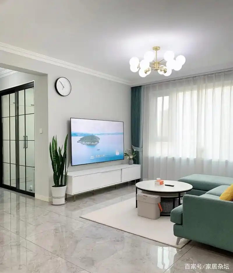 客厅面积小,乳胶漆的颜色选择很关键!选对了,客厅宽敞明亮