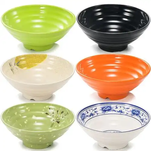 密胺专用仿瓷碗餐厅碗面条碗重庆小面碗商用烩面碗汤碗面馆米线碗