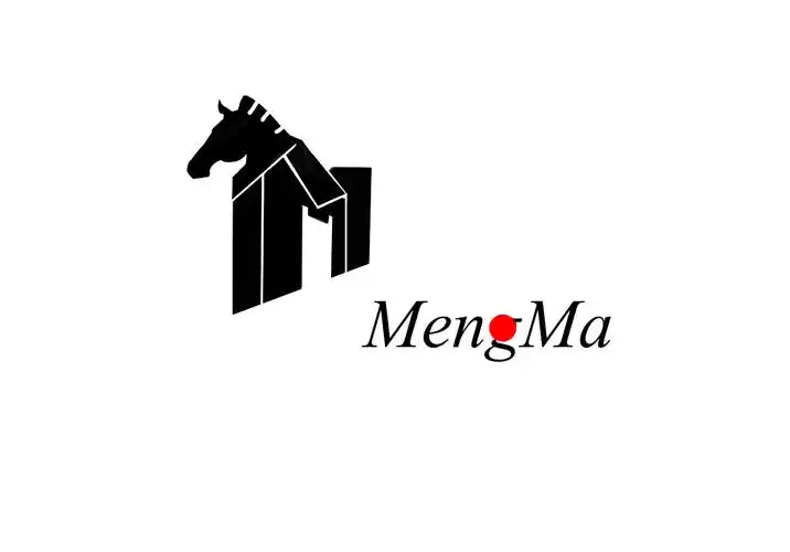 梦马摄影logo手稿的创作