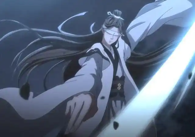 《魔道祖师》动画晓星尘人设,感觉不如正片里帅,下周应该放薛洋