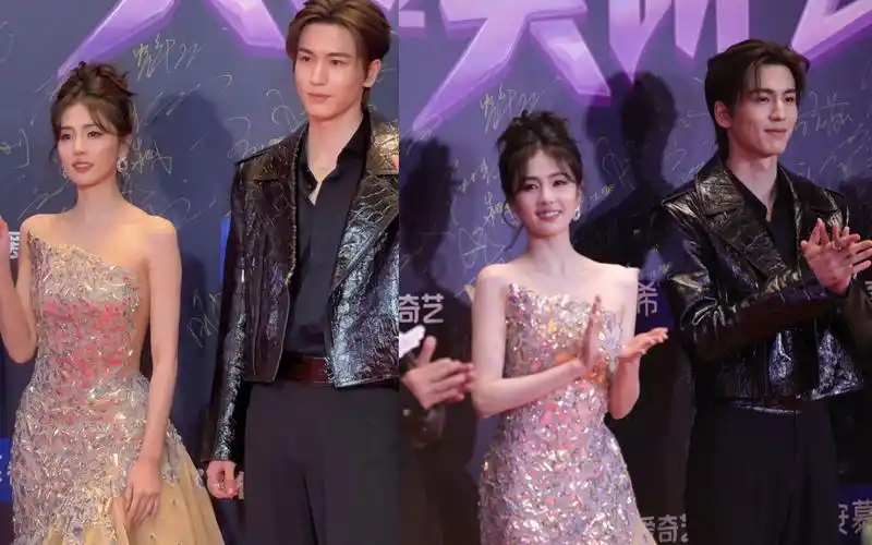 宁安如梦剧组来了!白鹿张凌赫同框好尴尬,男方帮整裙摆疑被拒绝