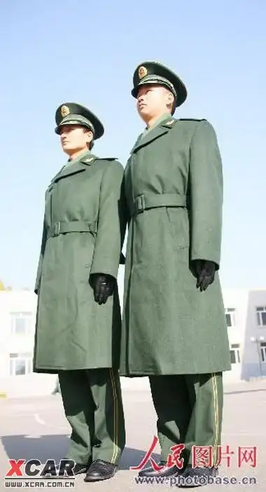 组图:"武警07式冬常服"正式换发亮相at