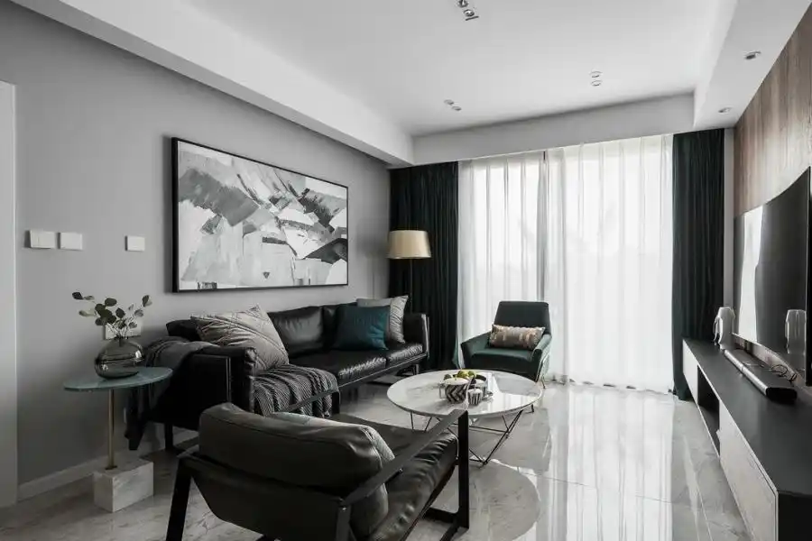 灰色调家庭装修设计效果图欣赏你家的灰色调装修用对了吗