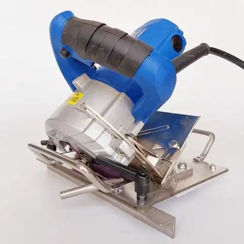 岩板倒角机手持式大板开槽一体机石材切割锯石英石45度切割机定制定制