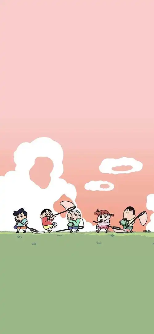 分享最近收到的蜡笔小新壁纸