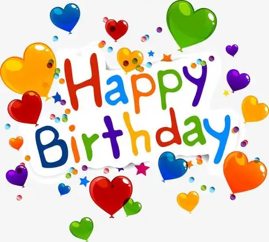 happy birthday免抠素材免费下载_觅元素51yuansu.com