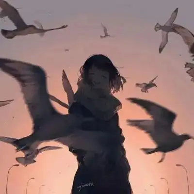 唯美女生漫头高清好看的唯美女漫头图片