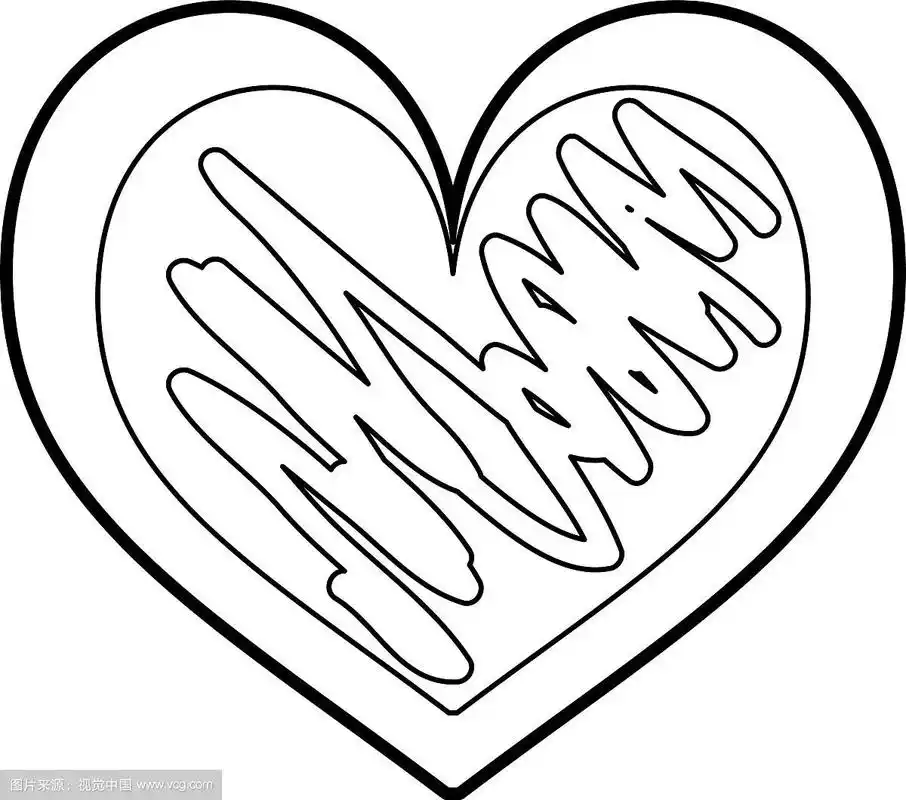 手画心爱浪漫激情