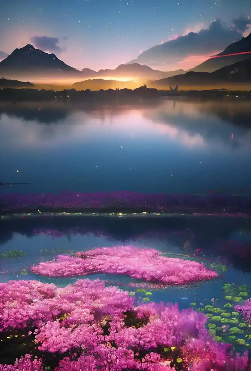 ai绘画 #壁纸 #唯美风景 #治愈系壁纸 #分享美图   - 抖音