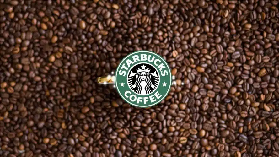 星巴克咖啡欧美简约动态模板课件