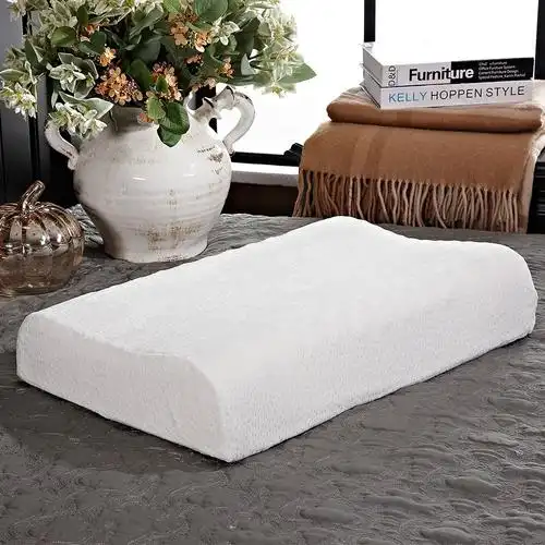 慕思寝具 家纺床品 纯天然乳胶枕头 曲线按摩枕