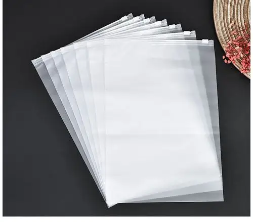 现货pe服装拉链袋内衣包装袋 封口袋服装袋eva塑料包装袋定制logo