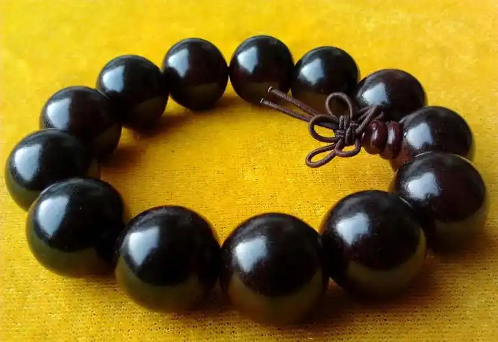 大叶紫檀佛珠手串