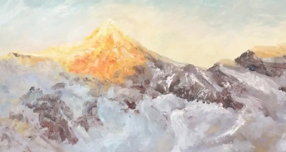 油画作品的艺术性与肌理交织效果在艺术收藏层面的初探