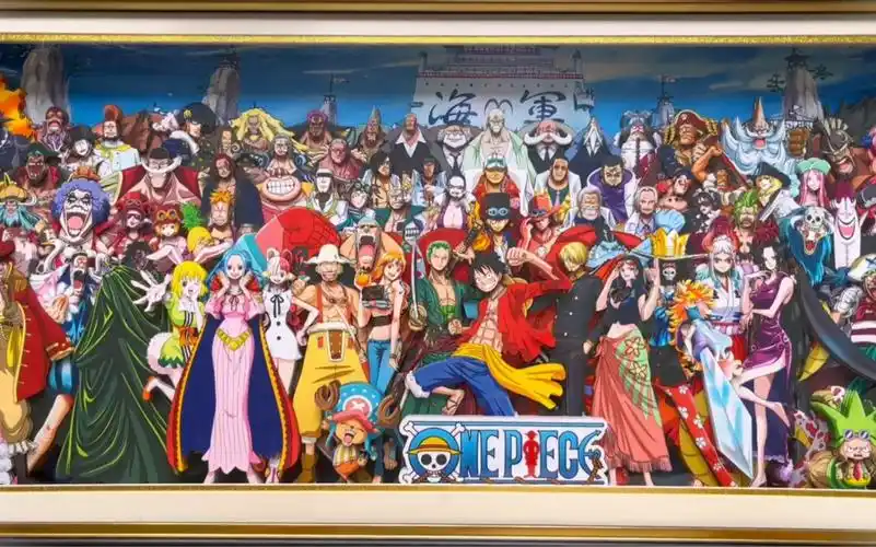 海贼王《草帽海贼团!全体集合!》为了自由!