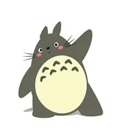 白色的龙猫头像高清_微信头像图片大全