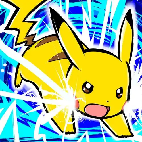 壁纸皮卡丘出没十万伏特大招要小心哦