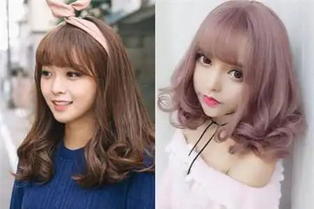 尖下巴配这发型太完美了-图1