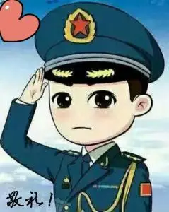 空军叔叔的简笔画