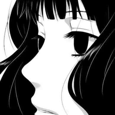 qq头像女生动漫黑白酷黑白超酷女头拥有自已的独特格调