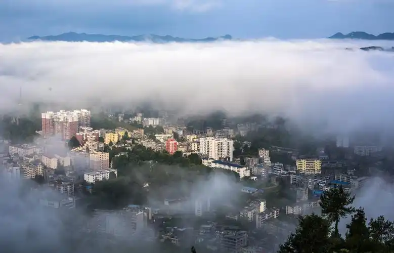 惊呆了,最美咸丰县城全景应该是这样的!