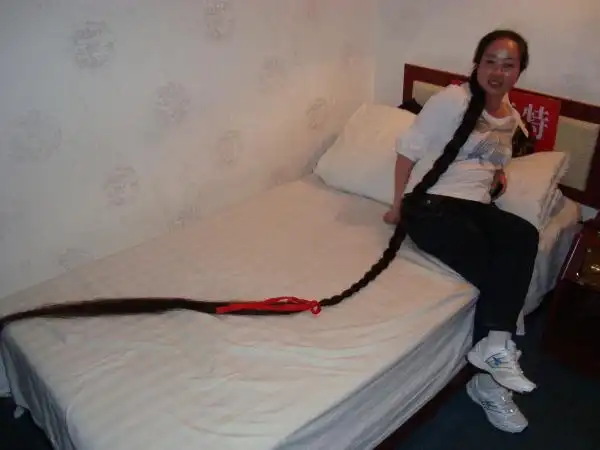 徐慧琴的3米超长发