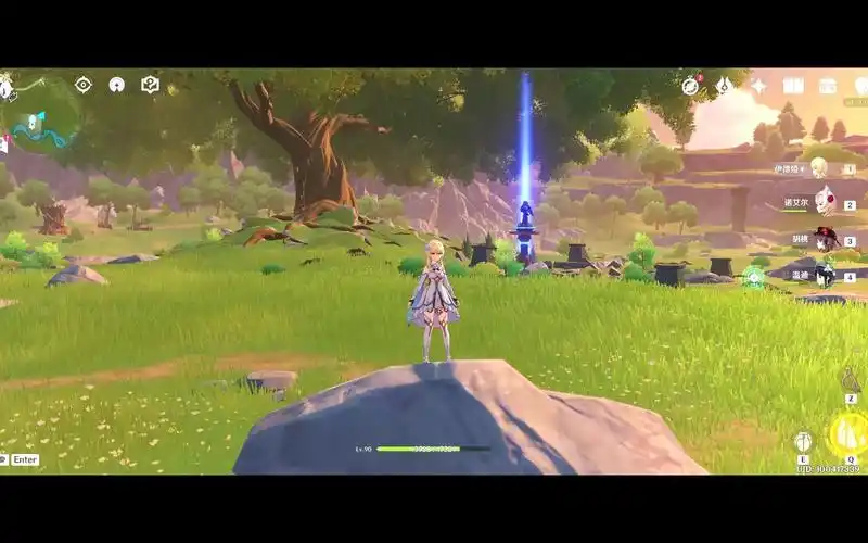 活动作品原神里弹奏天空之城