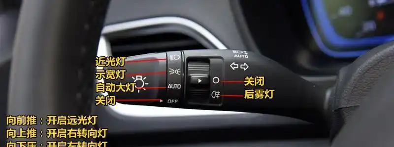 现代途胜灯光使用方法途胜灯光开关图解说明