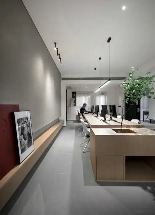 南京黑白灰极简壹石办公室-办公空间设计案例-筑龙室内设计论坛