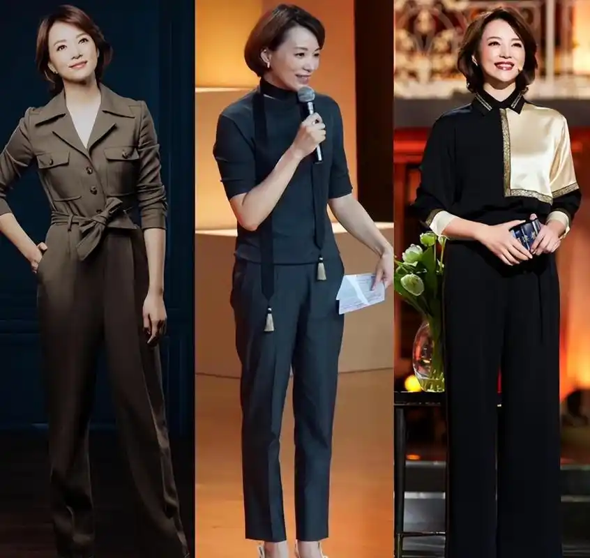 穿衣搭配 "最美主持人"董卿告诉你:女人过40,裙要长,发要短,优雅端庄