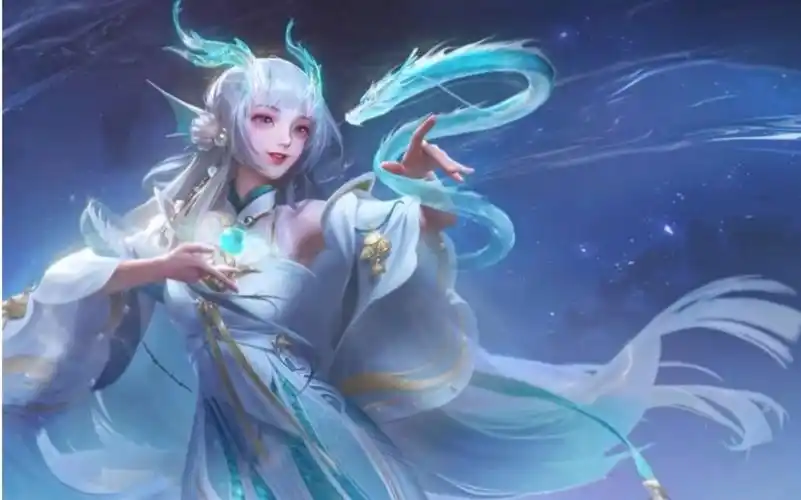 西施-游龙清影 2020冬冠fmvp定制皮肤即将登场#王者荣耀 #新皮肤