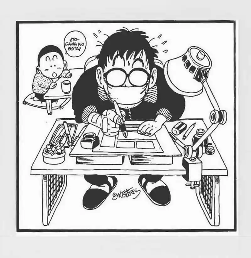 鸟山明自画像大全:承载有趣的创作历程,映射复杂的创作心境