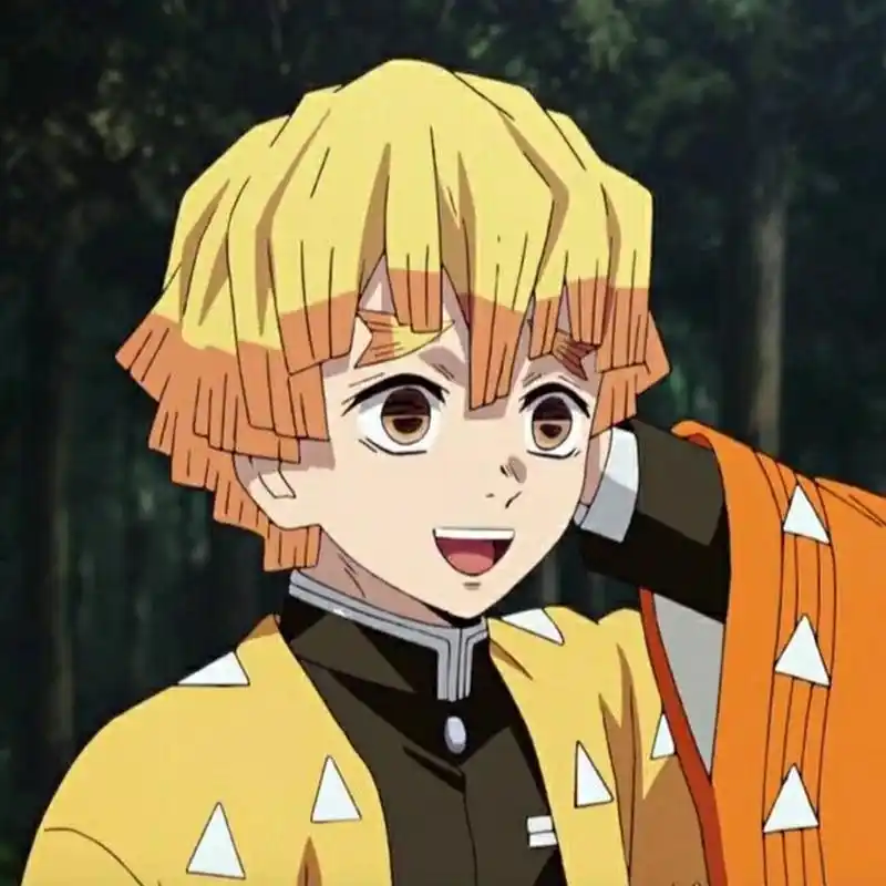 动漫头像 男生 鬼灭之刃 我妻善逸(一)