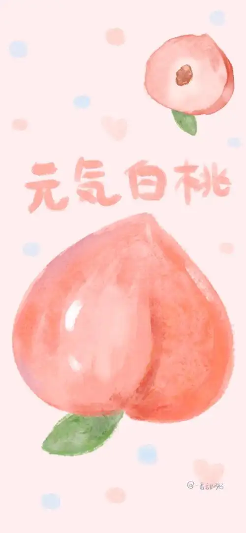 水蜜桃味的夏天桃子壁纸分享