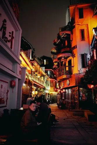 往日不再的化龙池酒吧街pentax中国理光数码相机