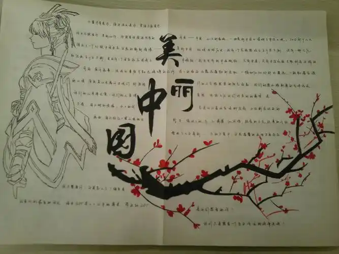 信息系科艺节之手抄报设计