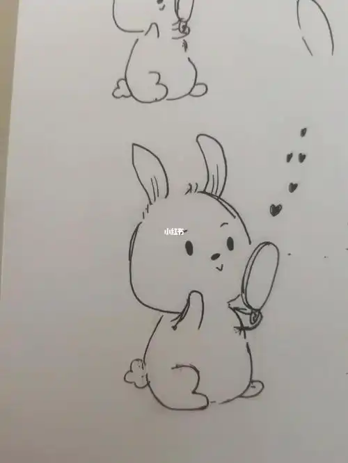 小红书新功能简笔画跟练十