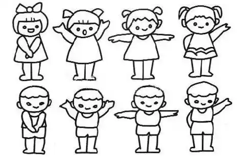 画人简笔画 画人简笔画简单