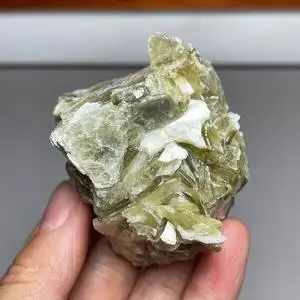 天然金黄云母原石 矿物晶体 教学标本 绝缘材料 科普认知小摆件