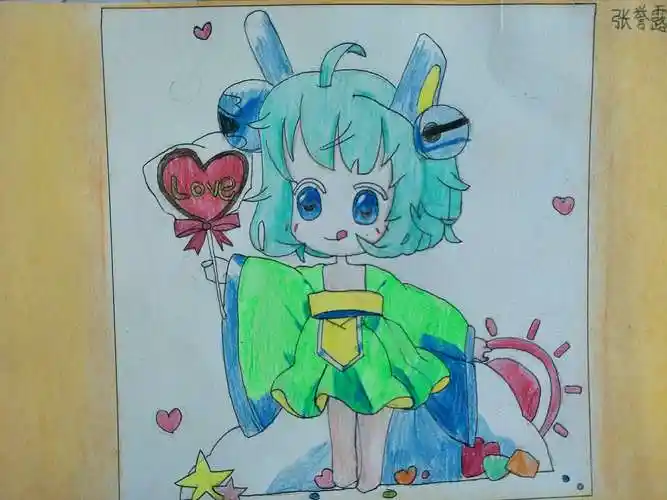 动漫提高班寒假作品(4k纸张)