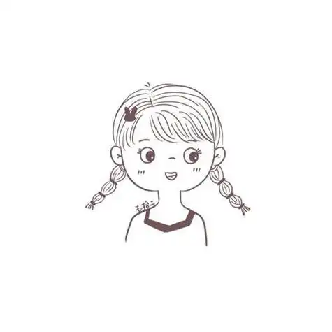 大人女生简笔画