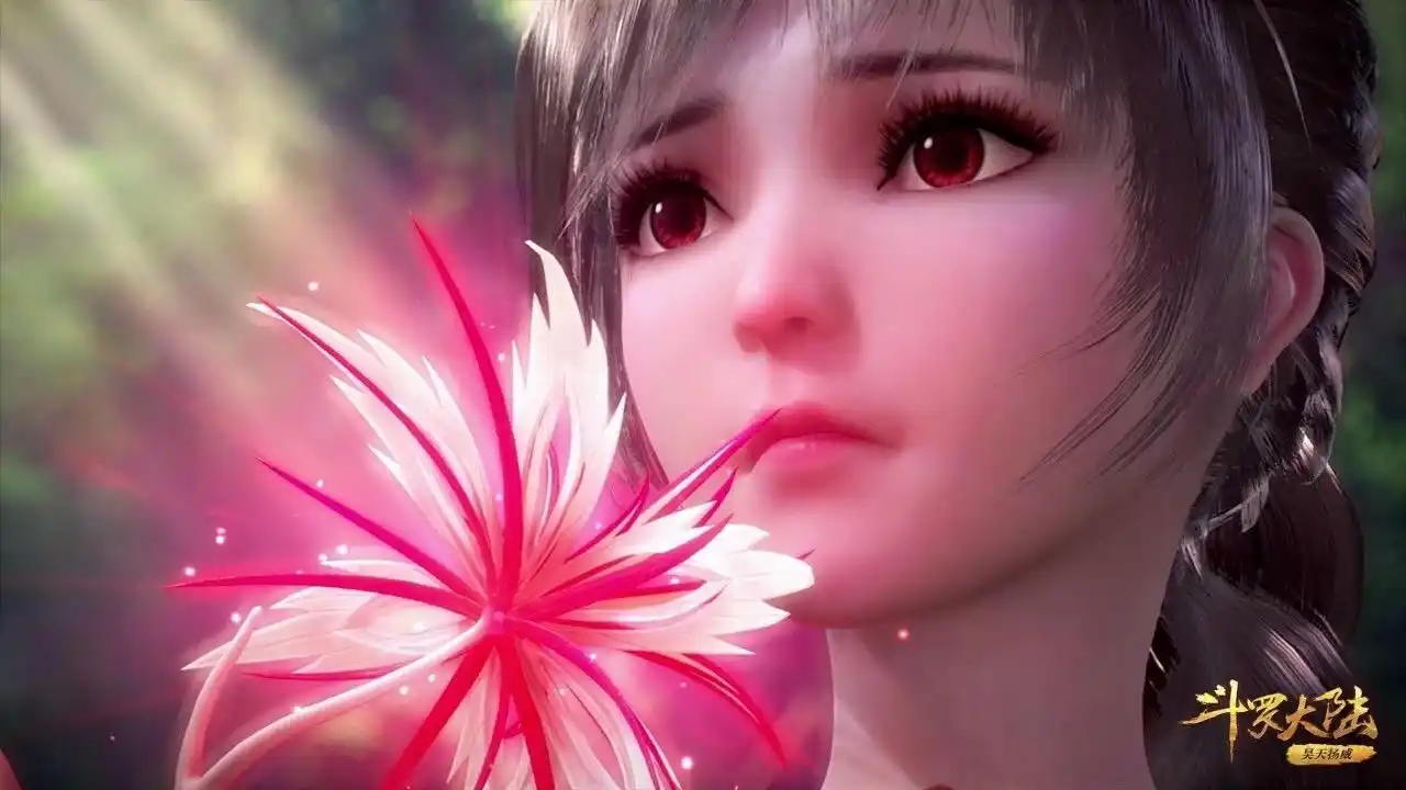 斗罗大陆:小舞目睹唐三被亲,三哥表情可爱,火舞身上的细节好评