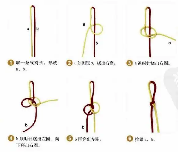 史上最全的手绳手链基本编法