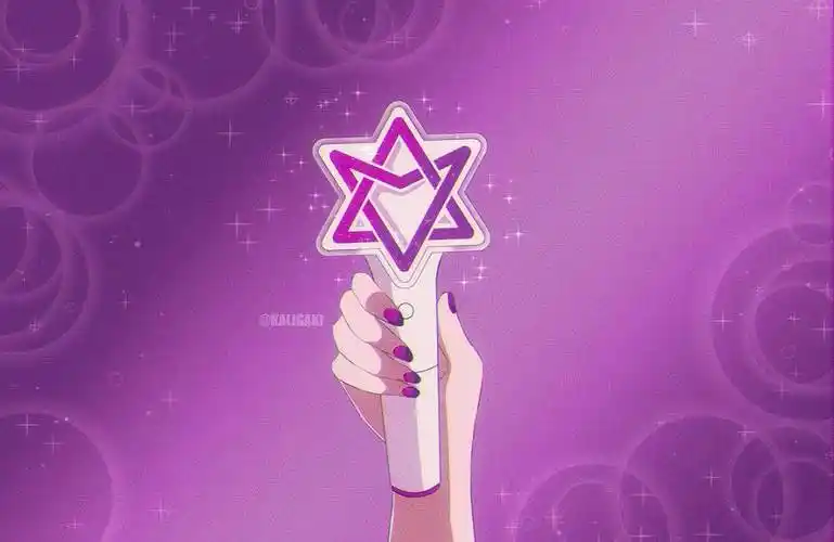 原创卡通动漫版的韩团应援棒路人除了exo的其他都不认识