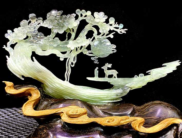 有意境更深远:刘成翡翠作品欣赏_中国玉雕大师网